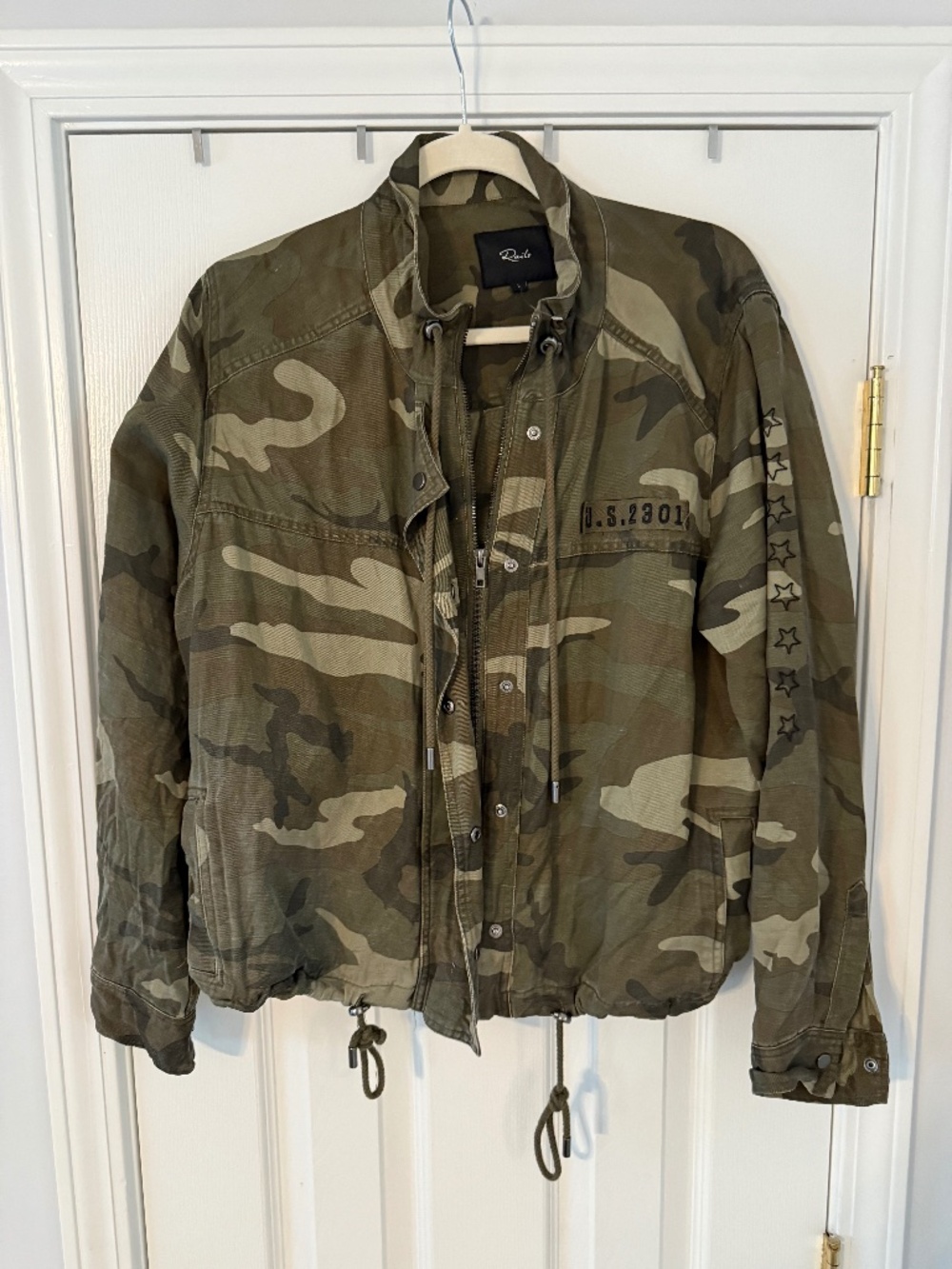 Rails camo utility jacket